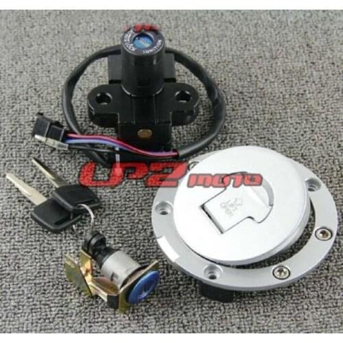 Ignition Switch Fuel Gas Cap Seat Lock Key Set for Honda CBR1100XX Super Blackbird 1996 1997 1998 96 97 98