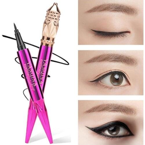 1Pcs Eyeliner Liquid Black Waterproof Sweat-Proof Long-Lasting No Blooming Smooth Easy To Wear Beauty Natural Eye Makeup Tools