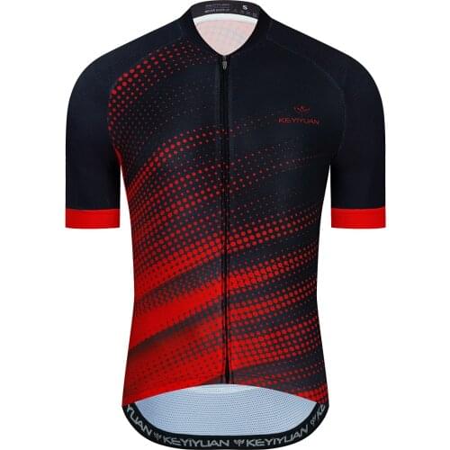 KEYIYUAN Maillot De Ciclismo Profesional Para Hombre Ropa De Alta Calidad Para Deportes De Bicicleta 2021 MTB Camisas Ciclista