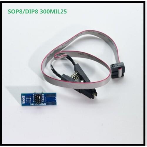 3 Pcs Programmer Testing Clip SOP8 SOP SOIC 8 SOIC8 DIP8 DIP 8 Pin IC Test Clamp