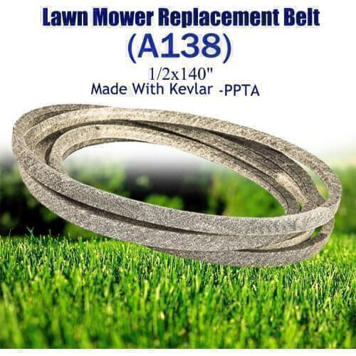 Mower Belt Make With Kevlar Repeated Bending For 50 "Time Cutter Z For T/oro 110-6892 Lawn Mower Dry Cloth 1/2 "x 140" A138