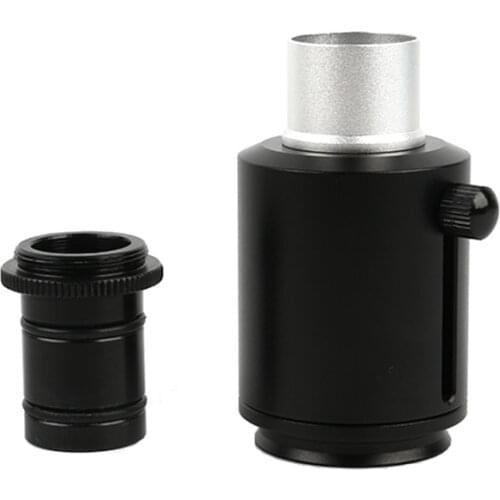 Volume Microscope CCD Industrial Microscope Camera Adapter 38MM / C-Mount Interface For Trinocular Microscope