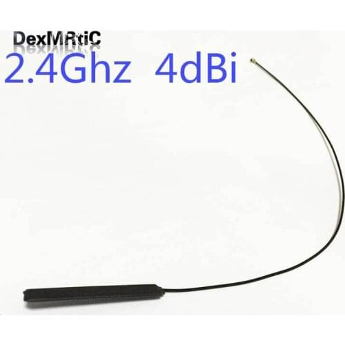 1PC 2.4Ghz wifi internal antenna built-in PCB bluetooth module aerial 2400Mhz 4dBi IPX connector 10cm #2