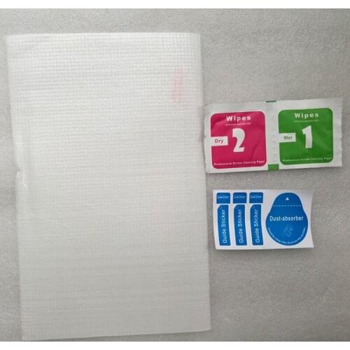 10pcs Tempered Glass Film Screen Protector For Huawei Mediapad M3 BTV-W09 BTV-DL09 Tablet 8.4" Protective Film Cleaning Wipes