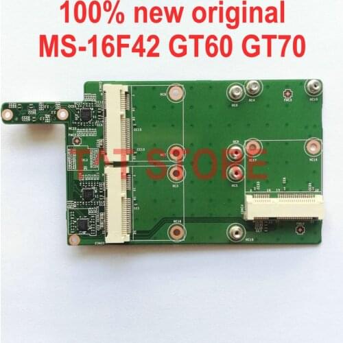 100% NEW original GT60 GT70 MS-16F4 MS-1763 mSATA SSD RAID HDD HARD DRIVE BOARD MS-16F42 REV 1.0 free shipping