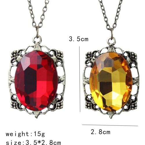 20pcs/lot Wholesale Fashion Jewelry Vintage Charm Vampire Diary the Originals Family Bonnie Bennett Necklace For Women