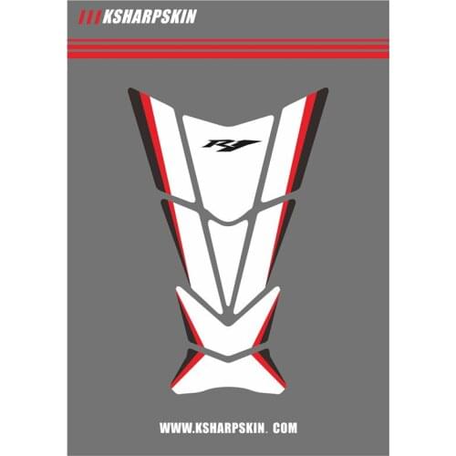 3D ADESIVI Sticker Decal Emblem Protection Tank Pad Cas Cap Fit FOR YAMAHA R1