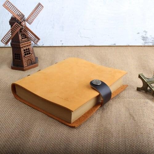 A5 Graduation Gift Cowhide Thickened Kraft Paper Hand-painted Blank Note Book Handmade Diary Book