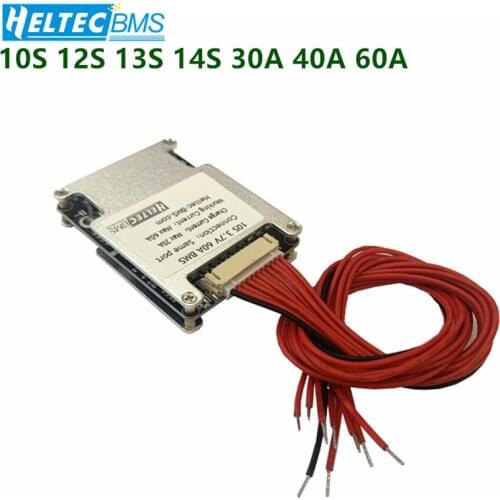 Wholesale 36V 24V 48V 10-14S bms 10S 13S 12S 14S 30A 40A 60A BMS Balance Board for Electric bicycle electric tools within 1200W