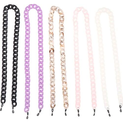 Fashion Men Womens Neck Chain For Mask Glasses Acrylic Sunglasses Chains Lanyard Reading Eyeglasses Cord Neck Strap Rope