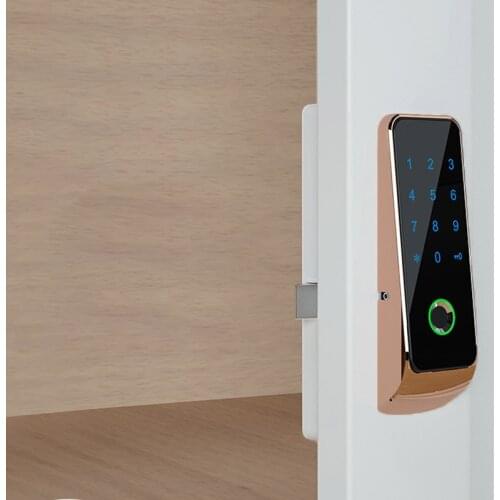 CYPATLIC Digital Smart Password Biometric Fingerprint Lock/ Drawer Safe Box Cabinet Locker