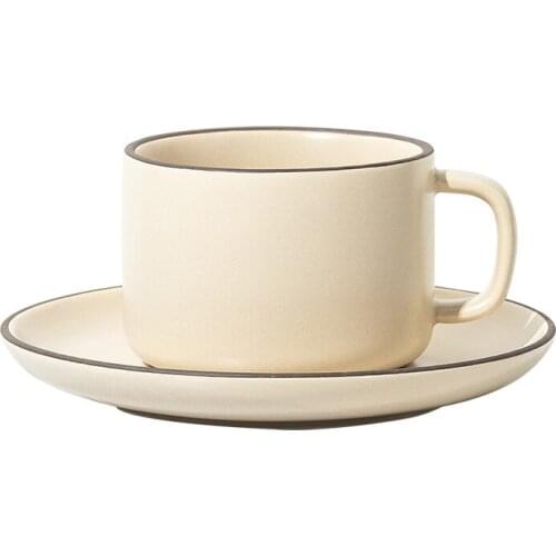 Retro ceramic coffee mugs creative brief water bowl breakfast milk cup