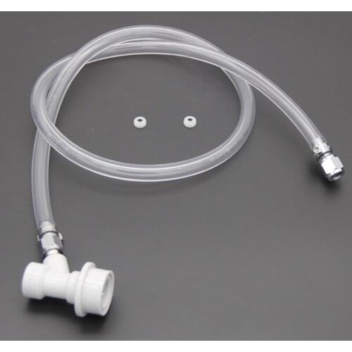 Ball Lock Version Gas Connector Kit 3ft(95cm) FDA Approve PVC Line DIY Kegerator and Keezer