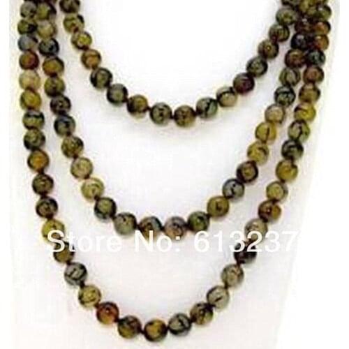 Beautiful yellow veins dragon onyx agat 10mm charms round carnelian high quality beads diy necklace making 35" FR29