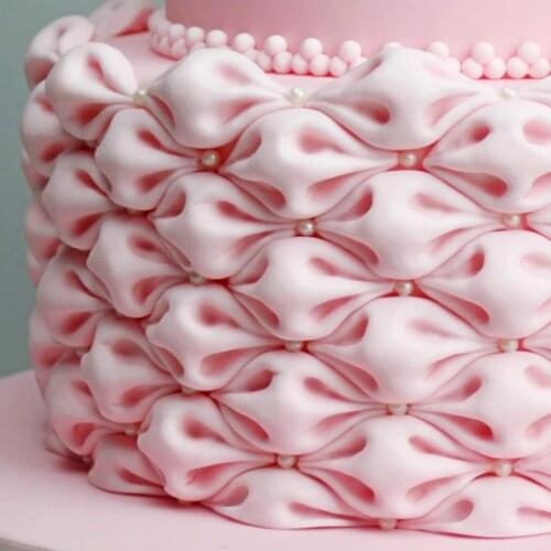 Easy Fabric Puff Silicone Mold Creative Cake System for Cake Decorating Tool Fondant Cupcakes Topper Sugarcraft Candy