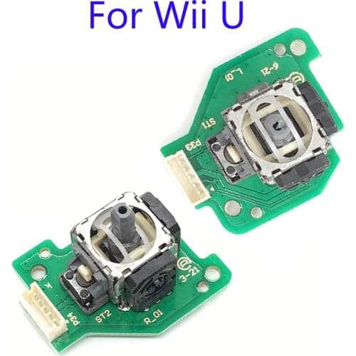 Left & Right Analog Joystick for Wii U Joystick Stick Parts for WiiU Joysticks Replacement