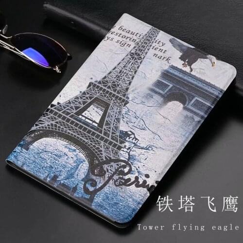 Cartoon Leather Tablet Case For Huawei MediaPad M5 Pro 10.8 inch CMR-AL09/W09/W19 Coque Flip Stand Cover For MediaPad M5 Pro+Pen