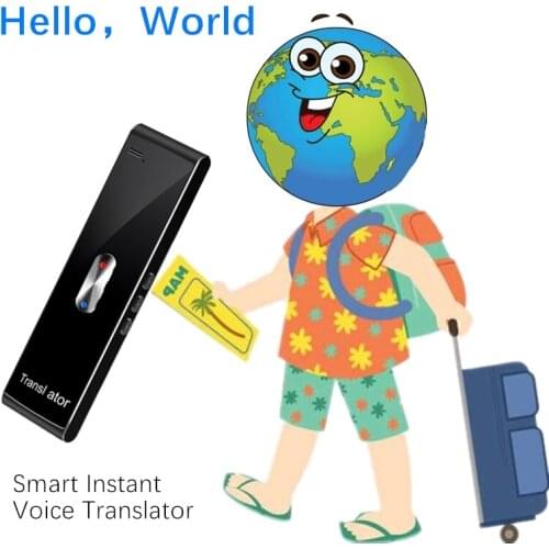 Nennbo Portable Smart Instant Voice Real Time Translator T8S PK T8 Multi-Language Speech Interactive Translator Bluetooth