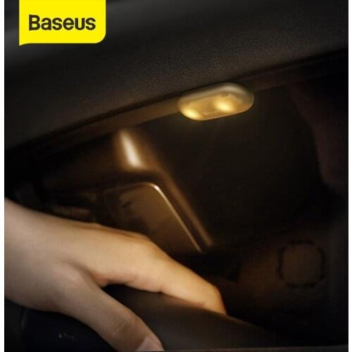 Xiaomi Youpin Baseus 2PCS Portable LED Flashlight Magnetic Touch LED Light Work Light Inspection Lamp for Car Interior Light