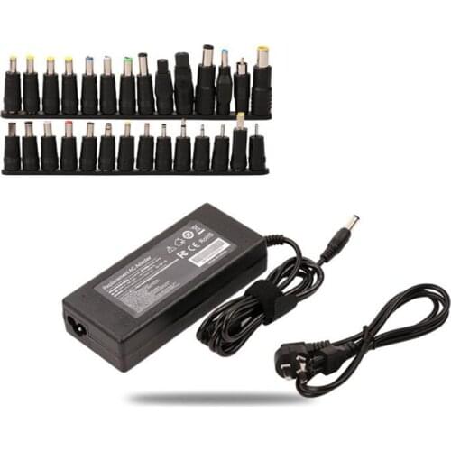 Portable 19V 4.74A 90W Universal Power Supply Adapter with 28 Connectors Charger For Laptop Notebook Charging 5.5mm*2.5mm Plug