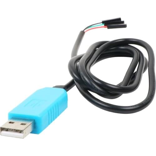 PL2303 TA USB to TTL Brush line Convert Serial Cable for Raspberry Pie PL2303TA Compatible with Win7/8/10