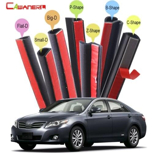 Cawanerl Rubber Car Hood Trunk Door Sealing Strip Kit Seal Edge Trim Weatherstrip For Daihatsu Altis Atrai Esse Materia