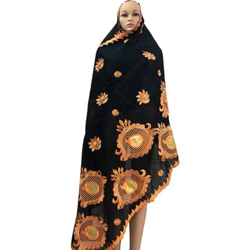 2021 New Women Scarf Hijab Scarf For Femme Arabic Fourlard For Pray Hijab Scar For Shawls Wraps Embroider Scarf