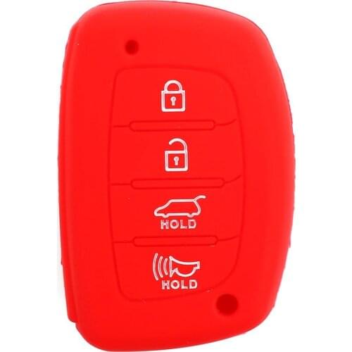 Car remote control silicone case for modern ix35 smart 4 button