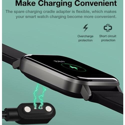 Charging Cable USB Charging Dock For Haylou Smart Watch 2 Intelligent Wearable Accessories Charging Data Cable For Smartwatch