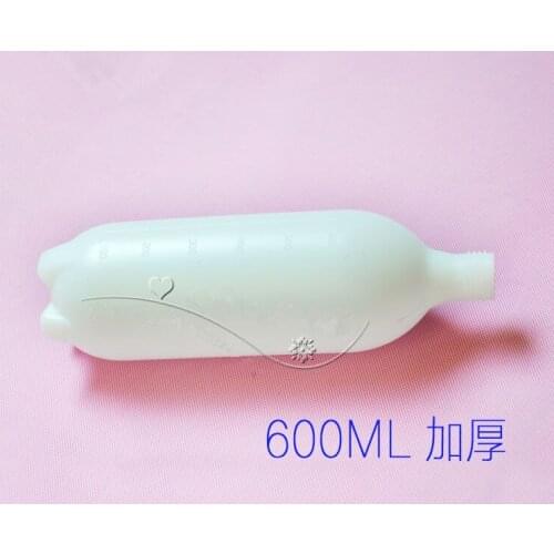 1PC Dental chair unit plastic water bottle 1000ml 600ml dental chair storage bottle without cover White