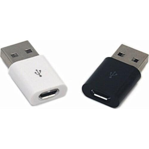 2 Colors For Android Phone Lightweight Micro Female To USB Male Converter Data Charge Connector Perfect Compatible