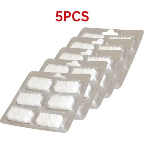 5pcs Hand Vacuum Cleaner Accessories Fragrance tablets Jasmine for Vorwerk Host computer VK118 VK120 VK140 VK150 VK135 VK136
