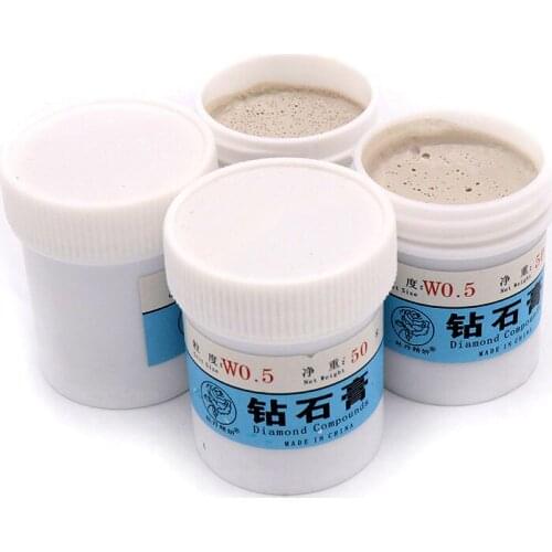 50g/box Diamond Polishing Lapping Paste Jade Polishing Paste Jade Emerald Alloy Metal Grinding Tool
