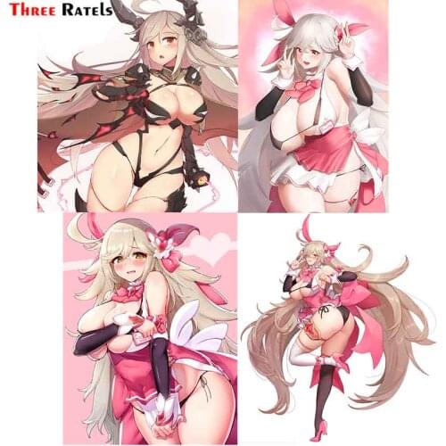 Three Ratels F695 Faucre For Last Origin Car Decal Personalized creative scratch Stickers With Waterproof Property Auto Decor