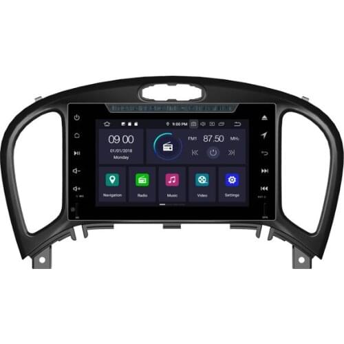7" Android 10.0 OS Car DVD Multimedia GPS Radio System Player for Nissan Juke 2012-2018 with 256GB External HDD Support