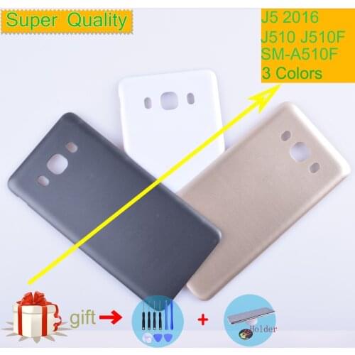 For Samsung Galaxy J5 2016 SM-J510F J510FN J510M J510Y J510 Housing Battery Cover Back Cover Case Rear Door Chassis Shell j510