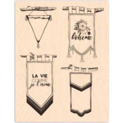 French Transparent Clear Stamp for DIY scrapbooking/Card Making C693