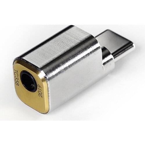 DD TC35B USB Type-C to 3.5 Connector Cable Adapter 384kHz / 32 bit for Huawei/Xiaomi/OPPO/Vivo/Samsung etc