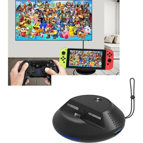 Portable TV Converter Charging Dock for Nintendo Switch Console Cooling Stand Type-C HDMI-compatible PCB Board IC Solution
