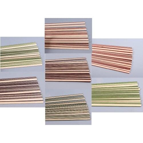 Yinfente 25pcs Guitar Purfling Binding Body Inlay Marquetry Wood Inlay Guitar Accessory Parts Luthier