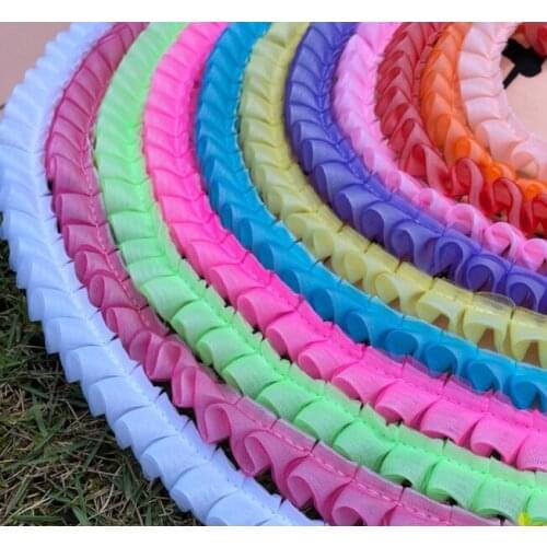 1M Latest Tulle Lace Fabric 2cm Lace Material Ribbon Guipure Trimmings For Sewing Accessories Crafts encajes para costura RT25