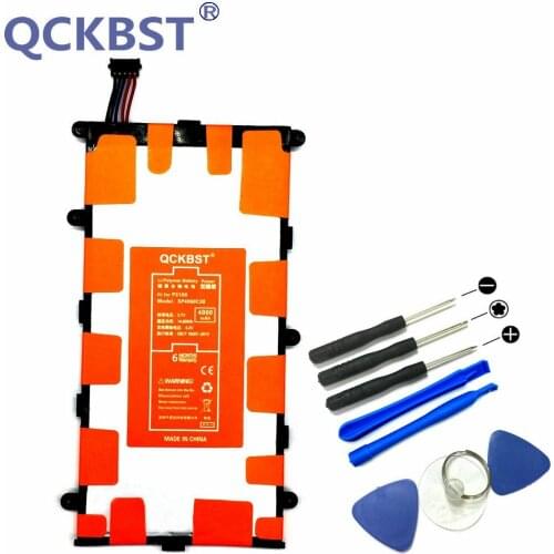 New SP4960C3B Battery & Repair Tools for Samsung Galaxy Tab 2 7.0 P3100 P6200 P3110 Tab 7.0 Plus Tablet 4000mAh Battery
