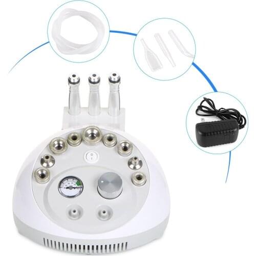 Unoisetio Mini Diamond Dermabrasion Skin Care machine Vacuum Blackhead Acne Remove Face Cleaning Equipment 3 IN 1 Beauty Device