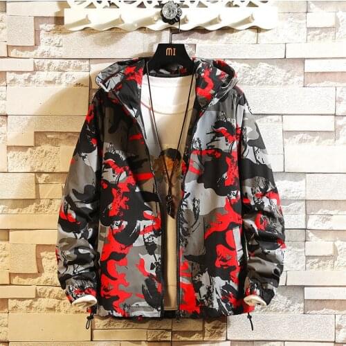 Bapalu Mens Camouflage Jackets