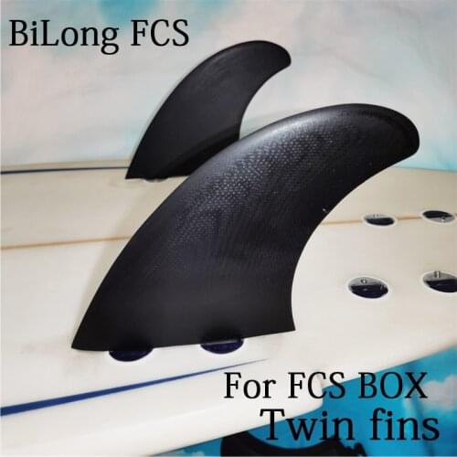 BiLong FCS POWER TWIN FIN for all board types including fish funboard and twin fin boards.surf fin Performance Glass fins