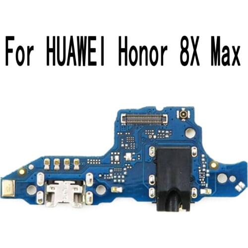 For HUAWEI Honor 8X Max USB Charger Board Port Connector Mic PCB Dock Charging Flex Cable
