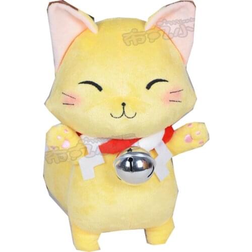 Gugure! Kokkuri-san Japanese Anime Fox Spirit Stuffed Plush Toy Cos 30cm Plush Toys Handmade Plushies