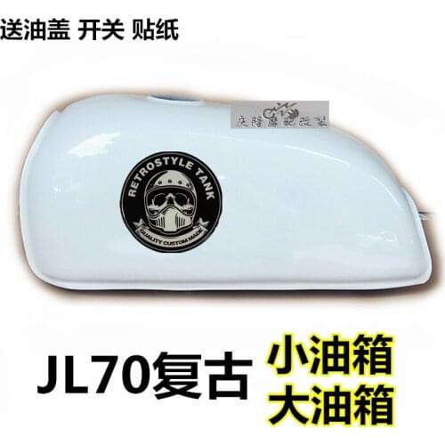 JL70 Motorcycle Retro Refitting Fuel Tank Jl70 No Label Hole Cylinder Benly50s Oil Pot Refitting