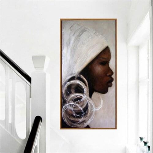 Full Square Diy Diamond Painting 5D african portrait Diamond Art Embroidery black white africa woman face Handmade MosaicZP-3534