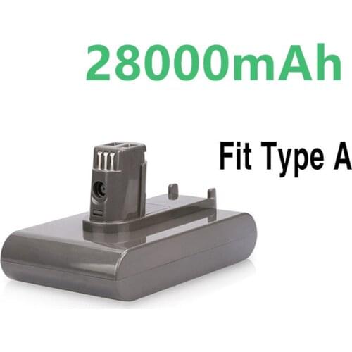 2021 New 22.2V 28000mAh Li-ion Vacuum Battery (Type A only) forDyson DC35, DC45 DC31, DC34, DC44, DC31 Animal DC35 Animal & 28Ah